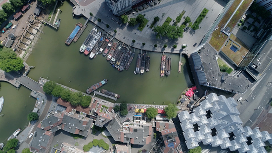 De Oude Haven van Rotterdam in Verborgen Verleden van Nederland