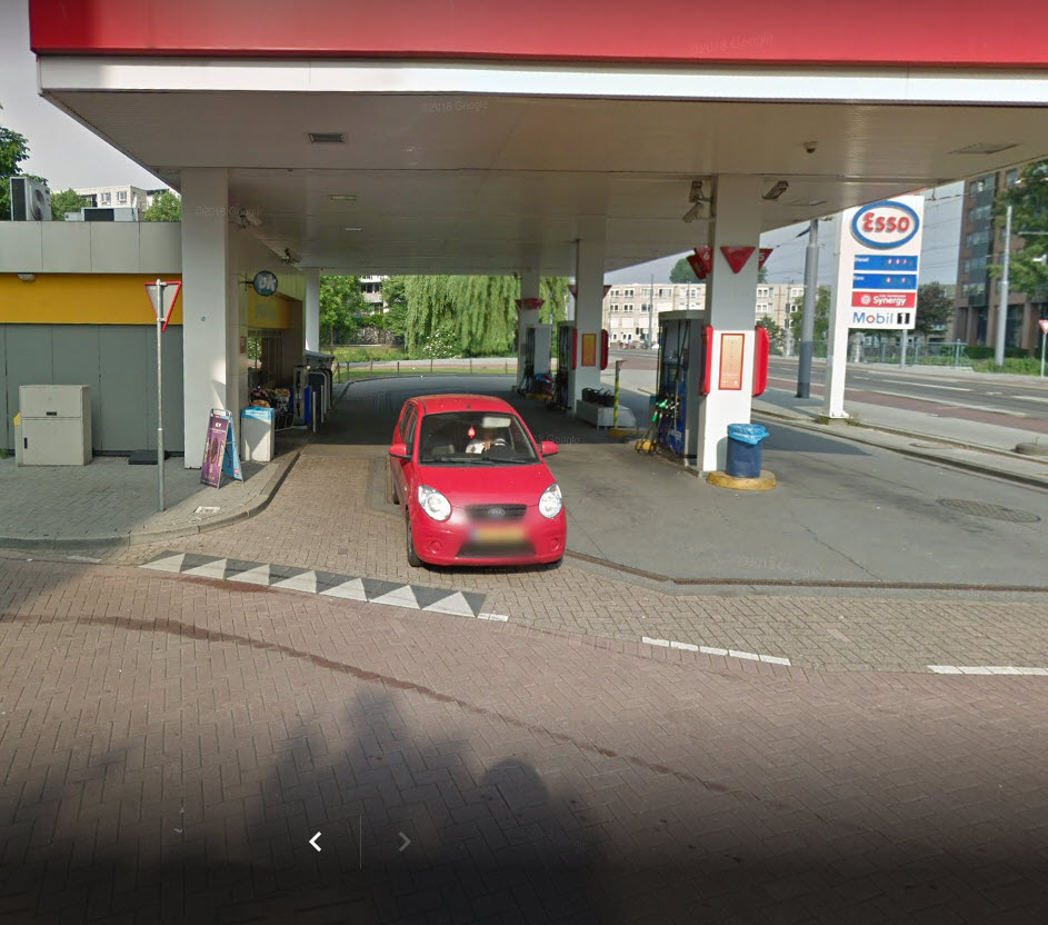 Tankstation overvallen bij de Boezembrug