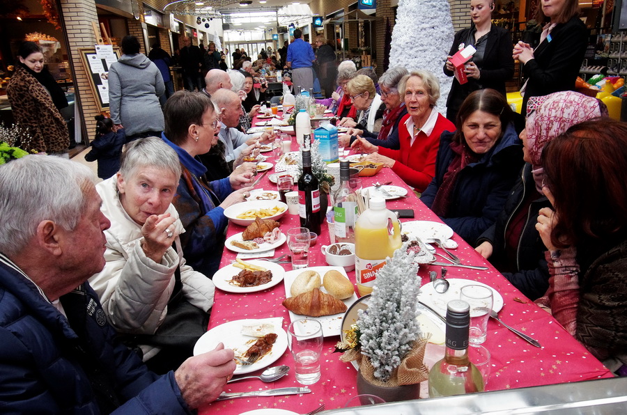 Kerstbrunch in Winkelcentrum Prinsenland