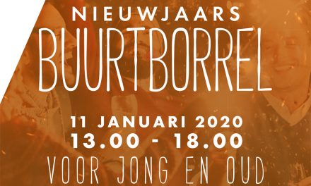 Nieuwjaars Buurtborrel Boulevard Kralingen op 11 januari