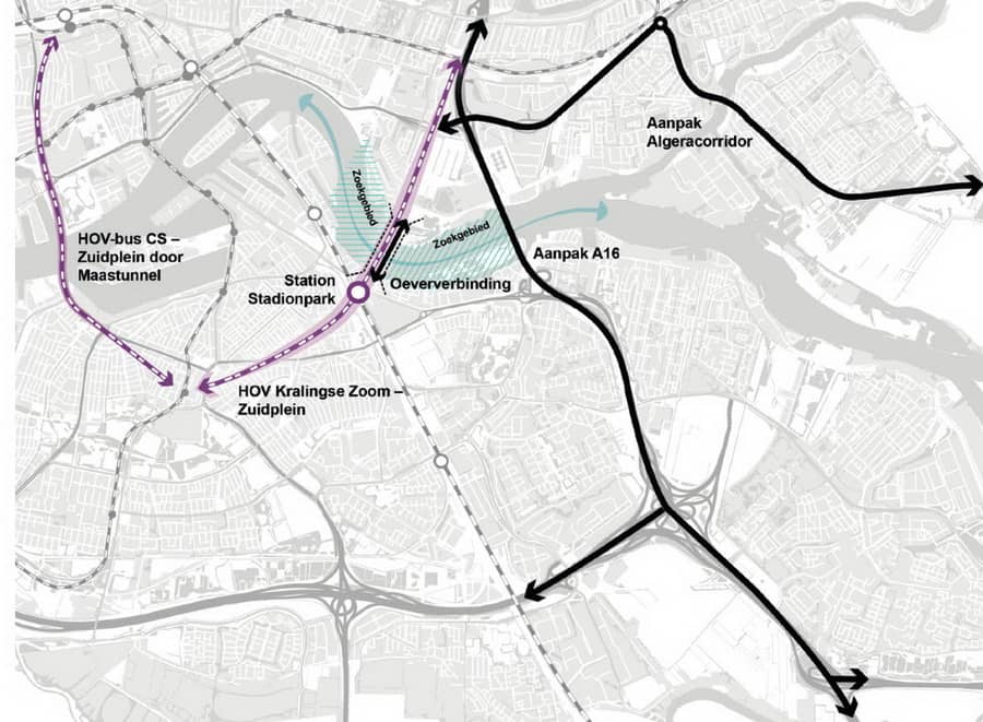 Oeververbindingen Regio Rotterdam; wat vindt u?