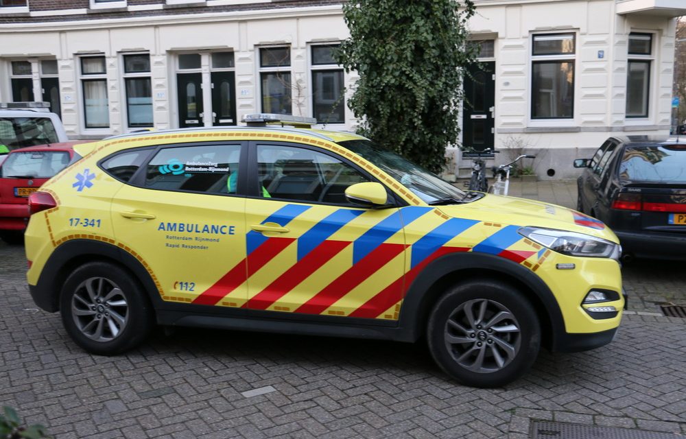 Voetganger geschept bij Erasmus Universiteit