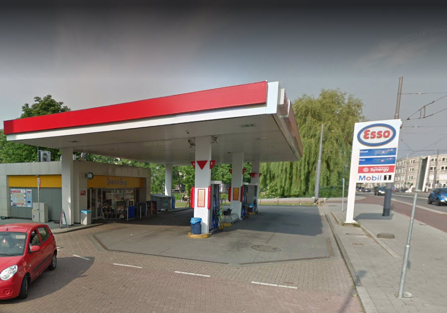 Esso aan de Vredenoordkade overvallen