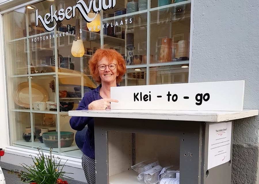 Klei-to-go bij Pottenbakkerij Heksenvuur in Crooswijk