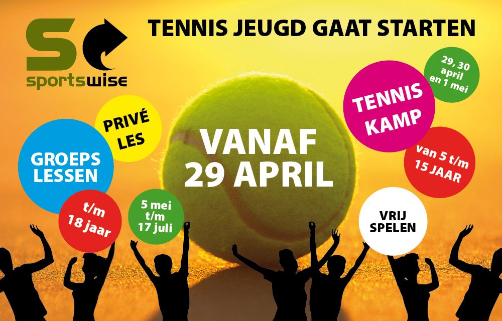 Jeugd kan weer tennissen op Tennispark Kralingen