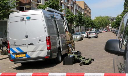 Frits Ruysstraat afgesloten voor onderzoek mogelijk explosief