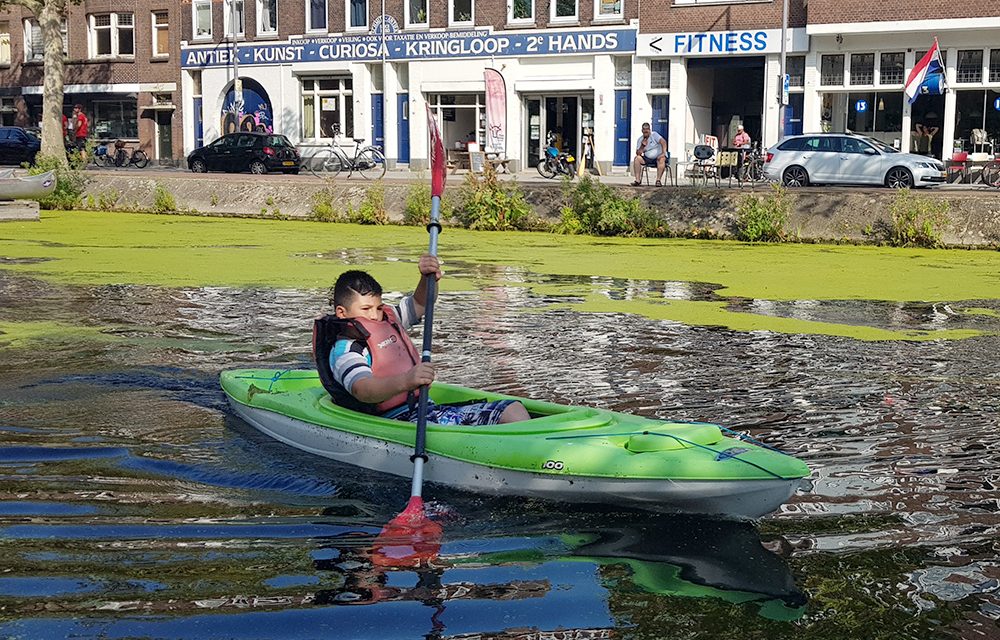 Sportief genieten van het water van de Binnenrotte