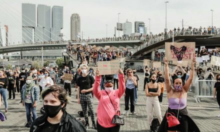 Black Lives Matter demonstratie in Rotterdam