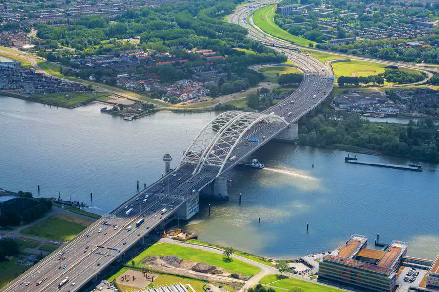 Grote opknapbeurt Van Brienenoordbrug vanaf 2025