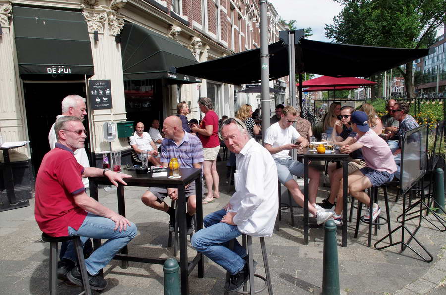 Terrassen weer open op 2e Pinksterdag