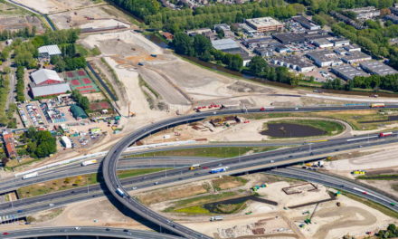 Verbindingsboog vanaf A16 richting Hoek van Holland in augustus en oktober 2020 drie weekenden afgesloten