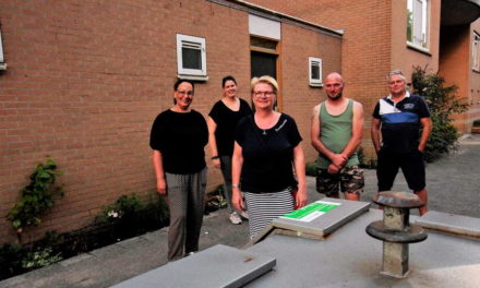 Bewoners Jaffadwarsstraat in actie voor geveltuinen