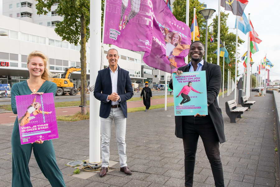 Warm welkom voor nieuwe studenten
