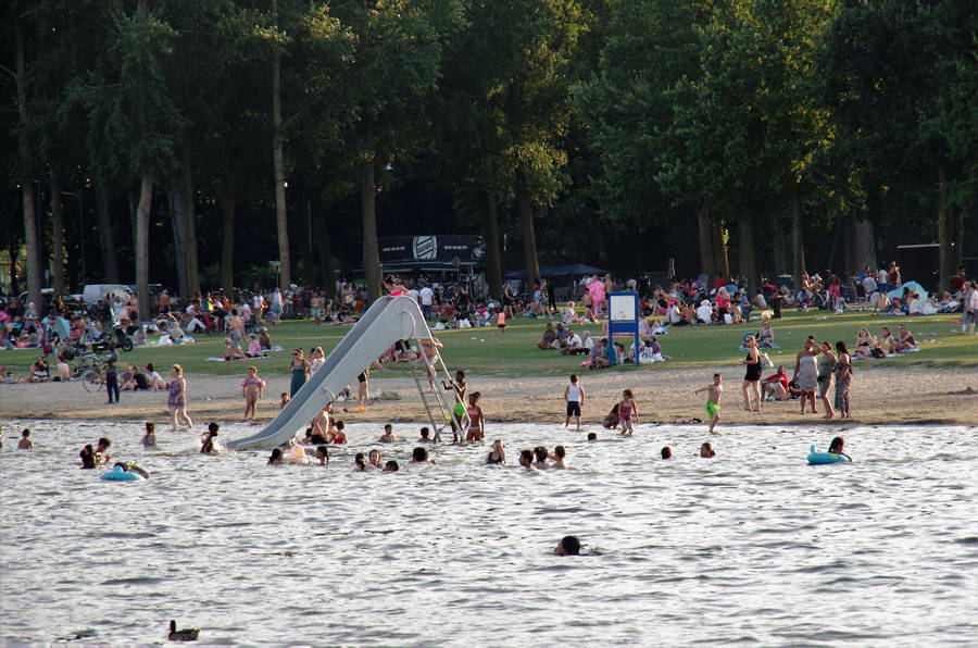 Negatief zwemadvies Kralingse Plas