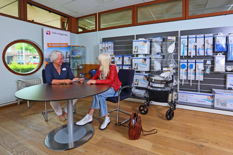 Nieuwe zorgwinkel Lelie zorggroep vanwege tijdelijke sluiting zorgwinkel Pniel