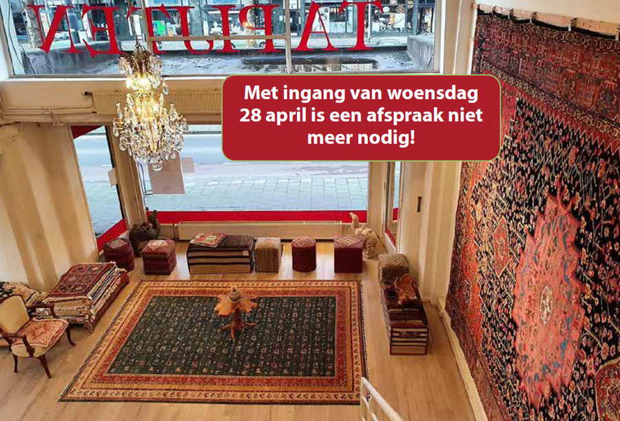 Heriz tapijten: 50 % korting op de gehele collectie