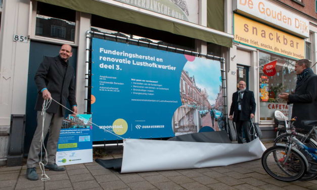 Start funderingsherstel en renovatie Lusthofkwartier-zuid