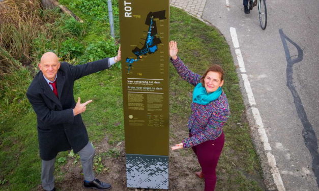 Het verhaal over de Rotte verschijnt langs de Rotte