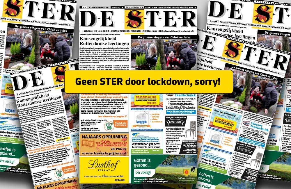 Geen Ster in februari