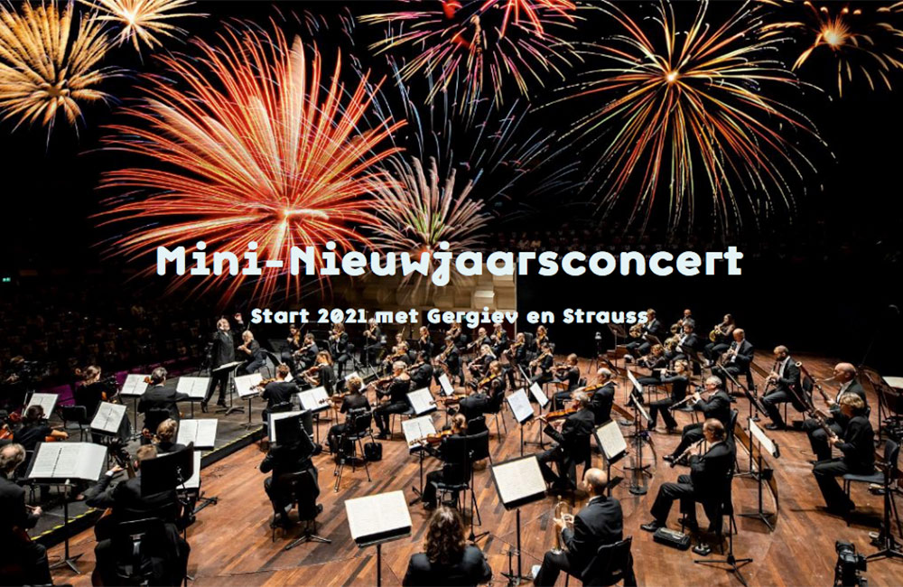 Mini-Nieuwjaarsconcert cadeau van het Rotterdams Philharmonisch
