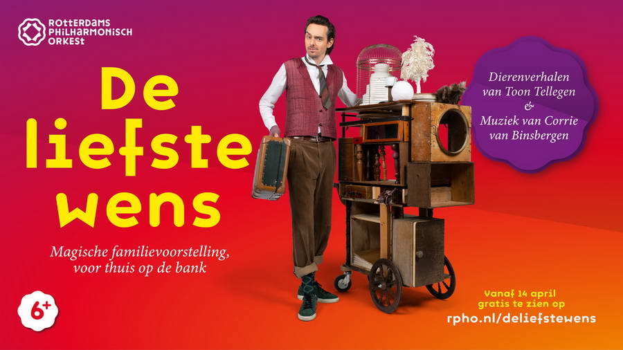 Een cadeau voor alle kinderen in Nederland: gratis voorstelling tijdens de Kindermuziekweek