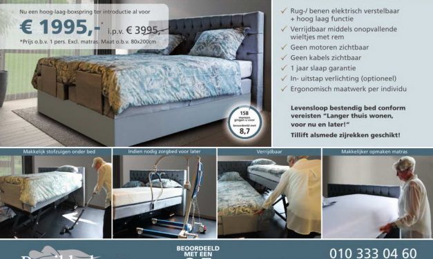 HET NIEUWSTE TYPE COMFORT BOXSPRING VAN DE BeNeLUX