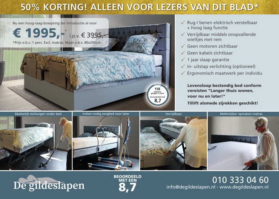 HET NIEUWSTE TYPE COMFORT BOXSPRING VAN DE BeNeLUX