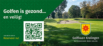 Golfbaan Kralingen met QR code