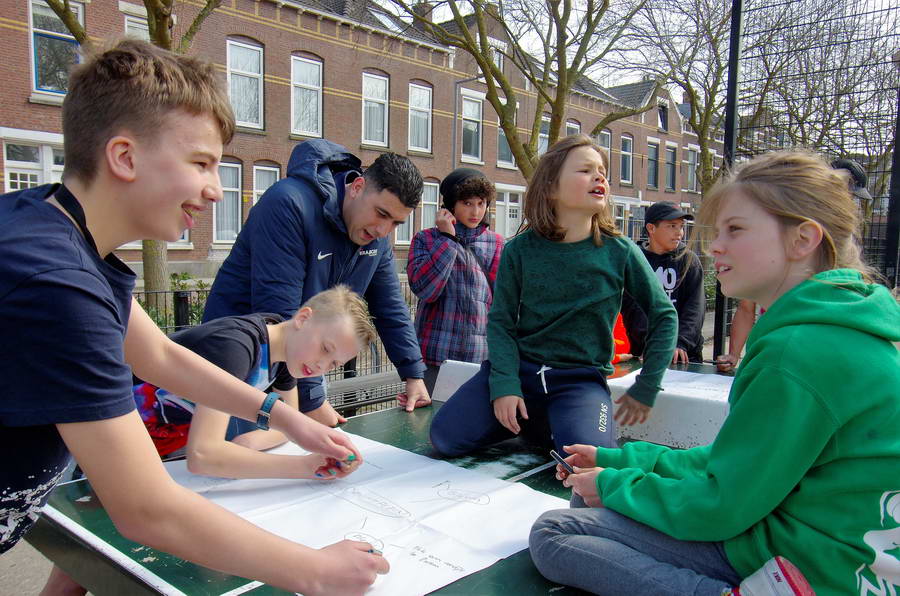 Pleinplannen maken aan de Assendelftstraat