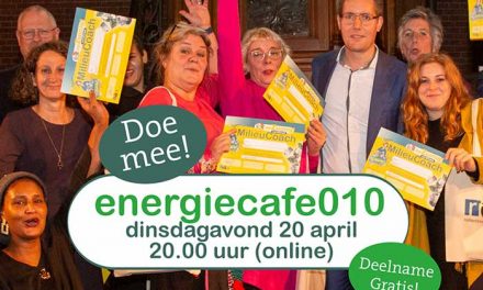 Energiecafe010 met energieke gasten