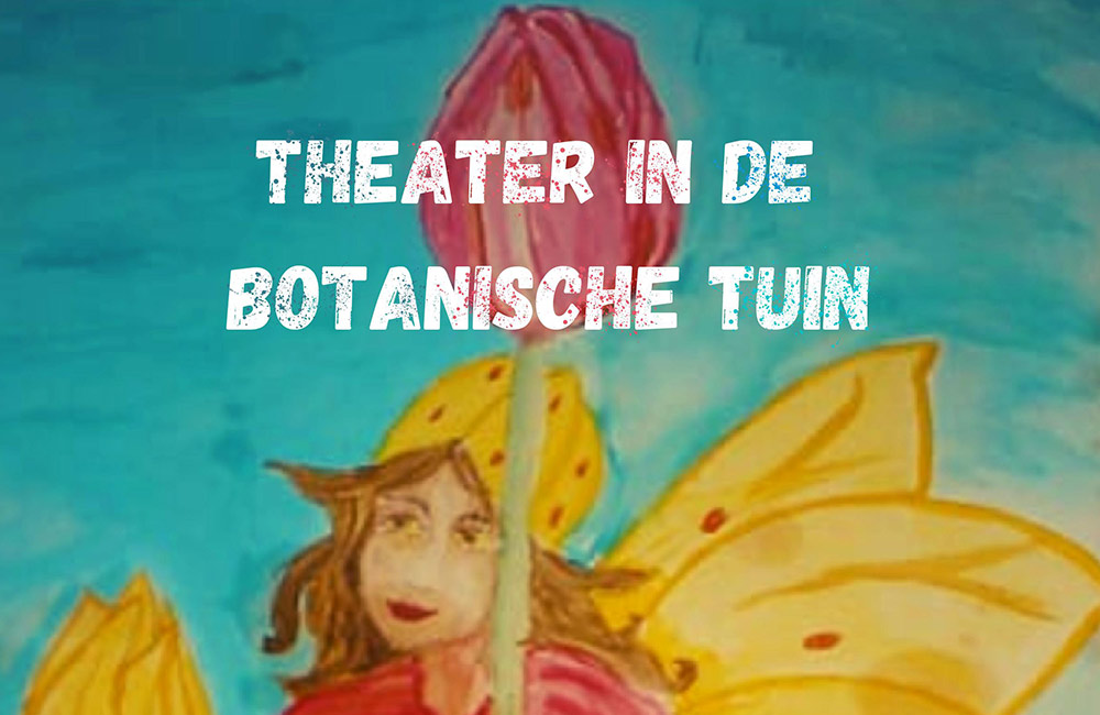 Fantasierijke theaterdag in de botanische tuin voor kinderen