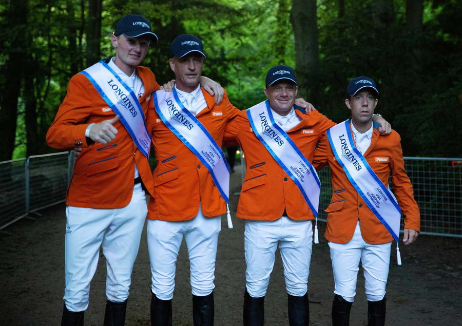 Springruiters TeamNL pakken winst in Longines FEI Jumping Nations Cup