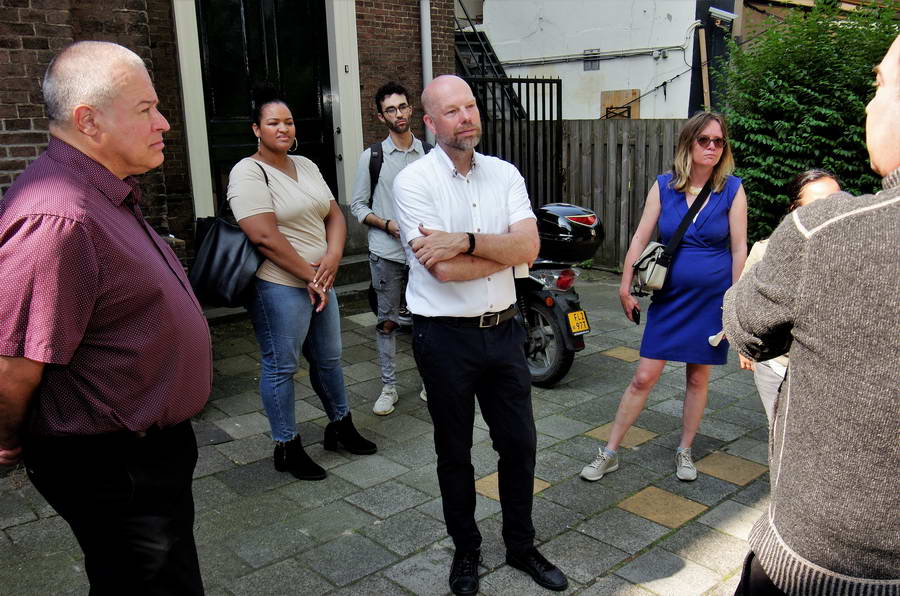 Wethouder Grauss bezocht Voedselbank in Kralingen