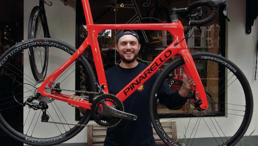 ‘Zo lang als het maar over fietsen gaat’