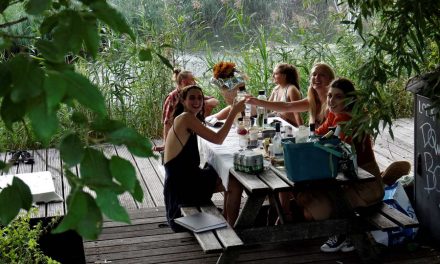 Geen lunch en niet op het gras