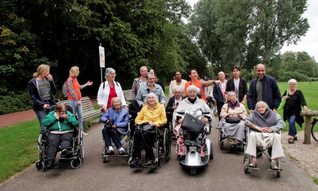Rolstoel 2daagse Vrijwilligerswinkel