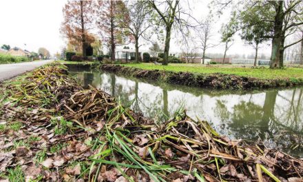 Waterwerken controleren de sloten vanaf half oktober