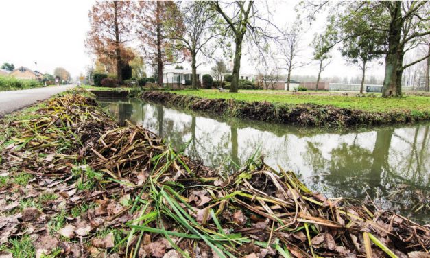 Waterwerken controleren de sloten vanaf half oktober