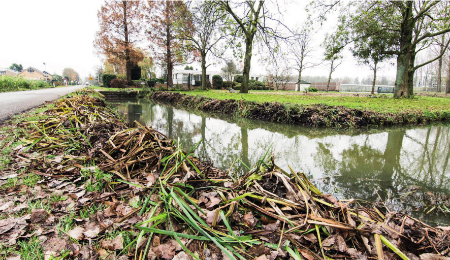 Waterwerken controleren de sloten vanaf half oktober