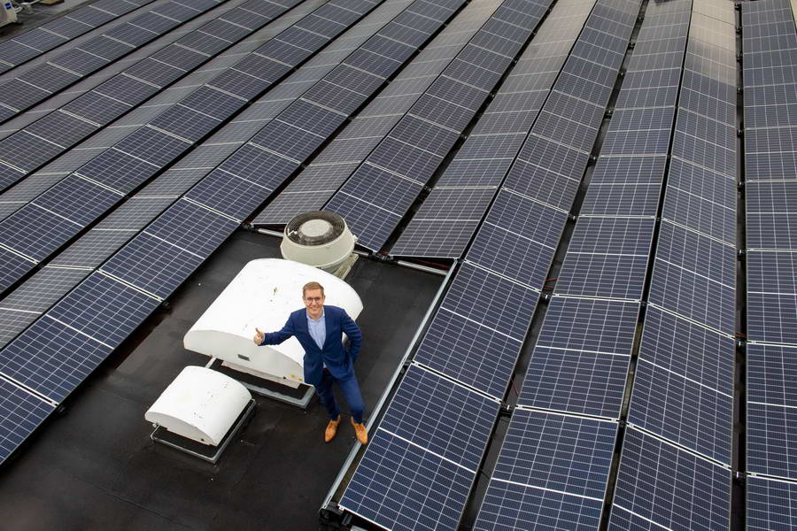 Aantal zonnepanelen in Rotterdam verdrievoudigd