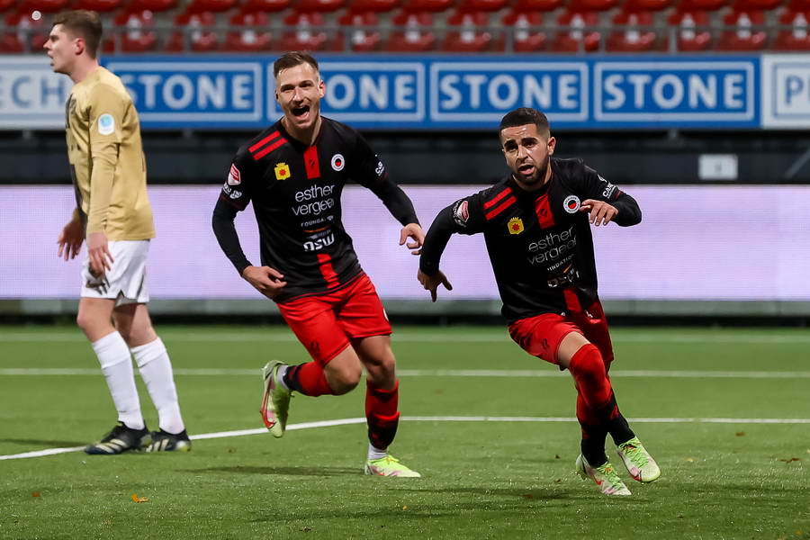 Marouan Azarkan kopt Excelsior Rotterdam naar overwinning