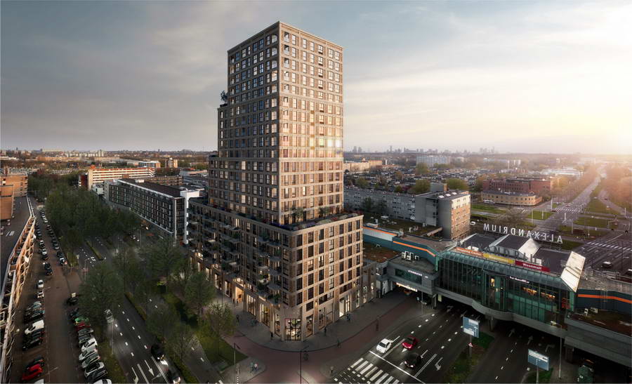 Start bouw eerste woningen in Alexanderknoop