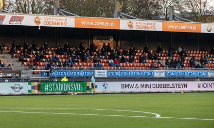 Eindelijk weer supporters in het stadion van Excelsior Rotterdam