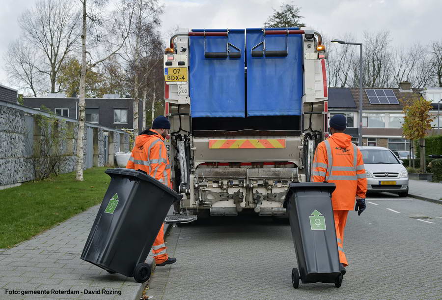 Nieuwe huiscontainers om afval te scheiden