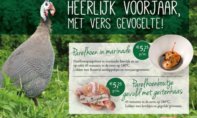 Heerlijk voorjaar met vers gevogelte bij Treuren