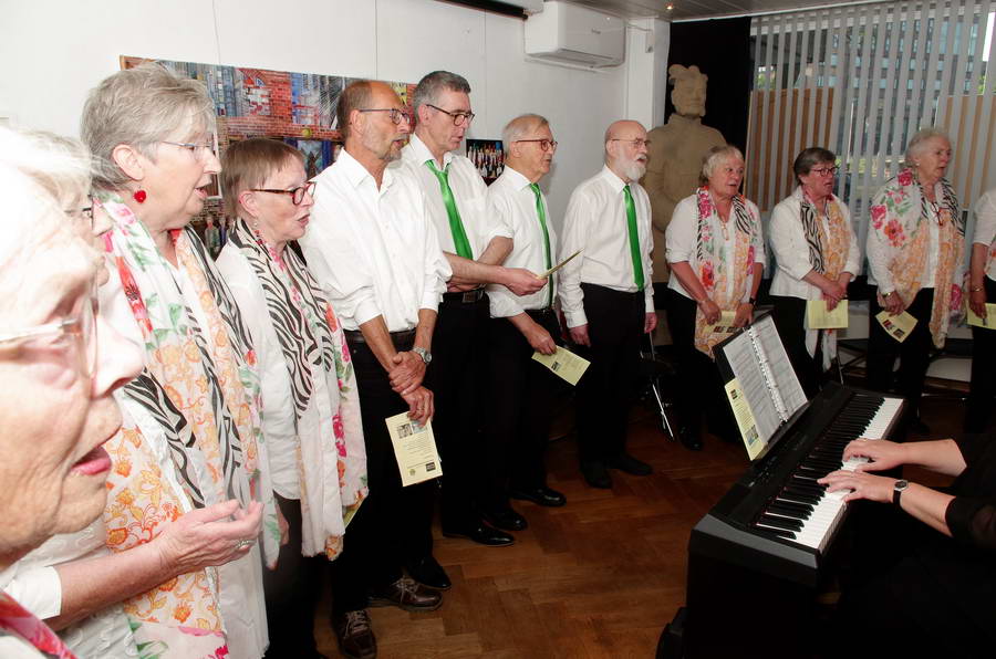 Koor in beeld in Galerie Kralingen