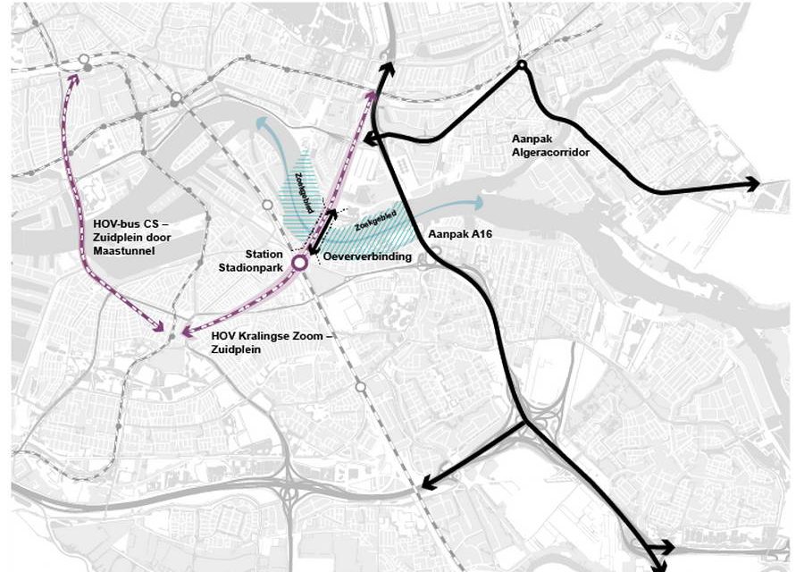 Inloopbijeenkomsten MIRT-verkenning Oeververbindingen regio Rotterdam