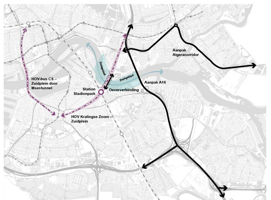 Inloopbijeenkomsten MIRT-verkenning Oeververbindingen regio Rotterdam