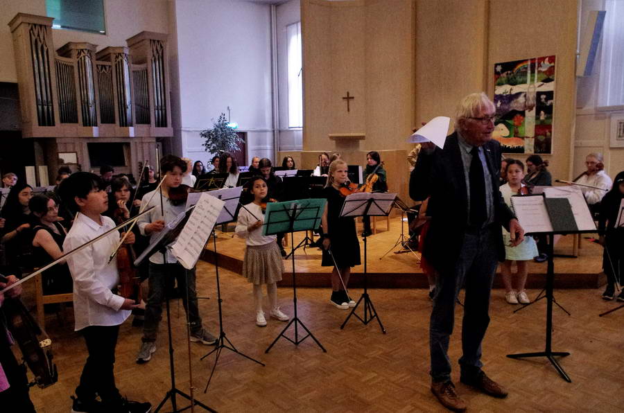 Jonge musici in Heilige Huisje Pro Rege