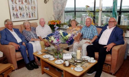 Twee broers trouwden met twee zussen, 65 jaar geleden